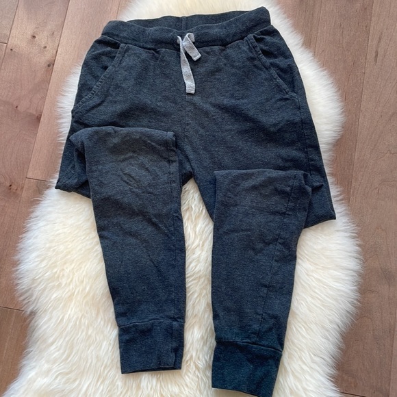 *SOLD* - Mini Mioche - Jersey Skinny Sweats - 2 pairs Navy and Grey - 7/8 - Picture 2 of 10